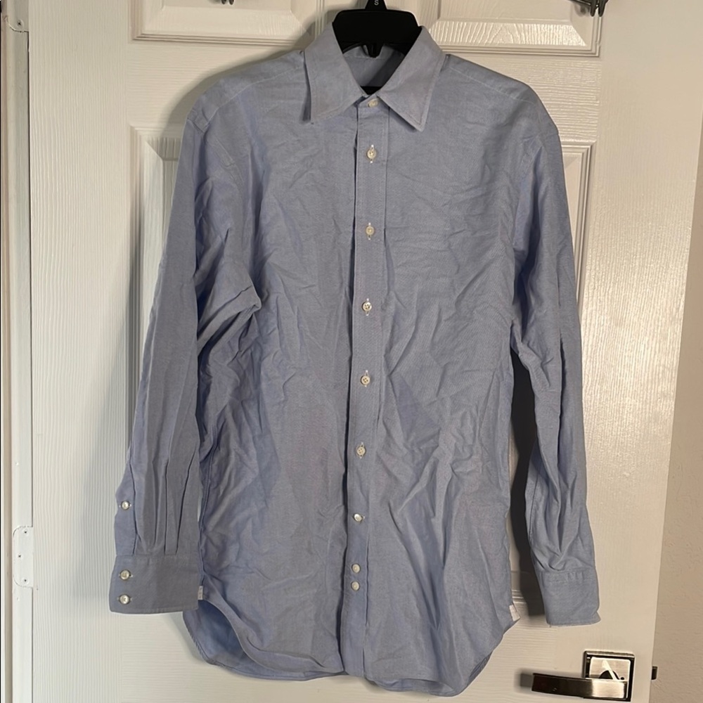 Bergdorf Goodman long sleeve button down shirt